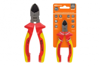 Бокорезы диэлектрические, 160 мм, 1000 В, CR-V, «ЭкспертЭлектрик» | SQ1010-0101 | TDM