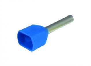 Наконечник штыревой втулочный изолированный (двойной) НШвИ (2) 2,5х12 (100 шт)  | SQ0521-0009 | TDM