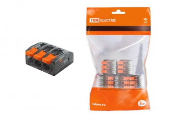 Соединительная клемма СК-613 (2,5мм2) (5 шт/упак) | SQ0527-0032 | TDM