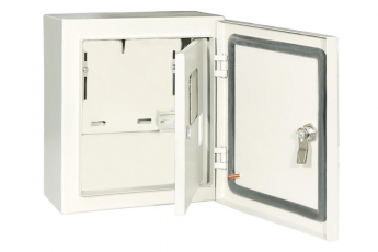 Щит учета ЩУ-1ф/1-1-6 IP66 (2 двери) (310х300х150)  | SQ0905-0094 | TDM