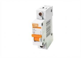 Выключатель автоматический однополюсный ВА47-63 6А C 4,5кА | SQ0218-0001 | TDM