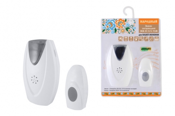 Звонок народный ЗББ-Н-11/6-32М (беспр., бат., блистер) | SQ1901-0111 | TDM