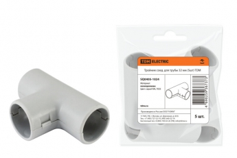 Тройник соед. для трубы 32 мм (5шт) | SQ0405-1024 | TDM