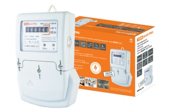 Счетчик МАРС-1,0-11-Ш-10(100)-М (1ф, 1тар, монт.панель, мех.ОУ) | SQ1105-0019 | TDM