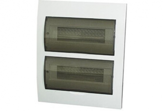 Бокс пластиковый навесной КМПн 1/2 для наружной установки с крышкой IP42, 80х41х43мм | SQ0907-0003 | TDM