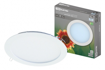 Светильник светодиодный встраиваемый Downlight ДВО СВО (белый) 18Вт 4000К IP20 опал | SQ0329-0011 | TDM