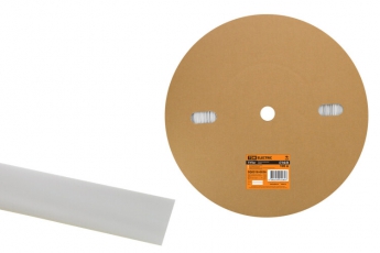 Термоусаживаемая трубка ТУТнг 16/8 белая (100 м/ролл)  | SQ0518-0036 | TDM