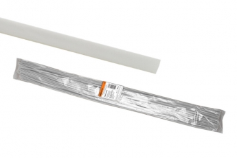 Термоусаживаемая трубка ТУТнг 2/1 белая по 1м (200 м/упак) | SQ0518-0320 | TDM