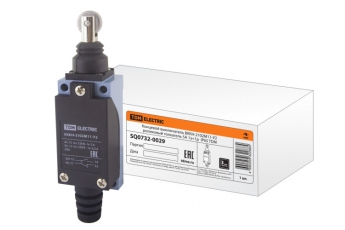 Концевой выключатель ВККН-2102М11-У2 роликовый толкатель 5А 1з+1р  IP65 | SQ0732-0029 | TDM