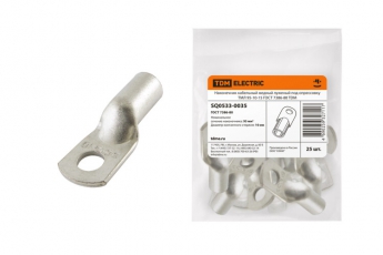 Наконечник медный луженый ТМЛ 95-10-15 ГОСТ 7386-80 | SQ0533-0035 | TDM