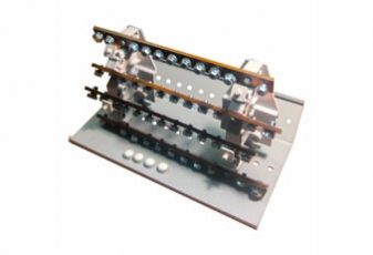 Блок распределительный на DIN-рейку РБ-160 4П 160А (4 шины 2x9+2x8+7x7+1x12) | SQ0823-0007 | TDM