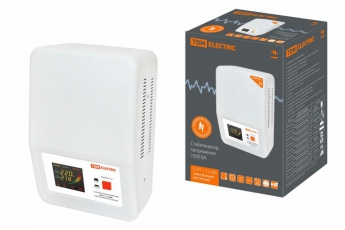 Стабилизатор напряжения ССР1-1-1,5 кВА электронный настенный | SQ1201-0023 | TDM