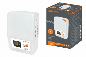 Стабилизатор напряжения ССР1-1-2 кВА электронный настенный | SQ1201-0024 | TDM