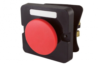 Пост кнопочный ПКЕ 122-1 красный гриб IP54 | SQ0742-0015 | TDM