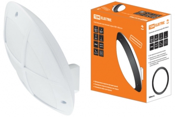 Светильник уличный настенный НБУ 05-60-008 Мегас 2 60Вт ЛН/КЛЛ/LED Е27 IP64 белый с решеткой | SQ0328-0307 | TDM