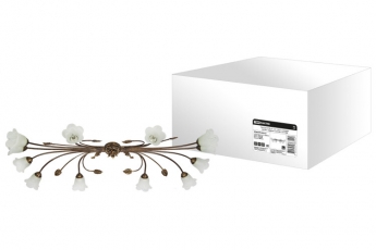 Люстра НПБ 01-22 Сканди 12х25Вт ЛН Е14 антик с медью | SQ0370-0012 | TDM