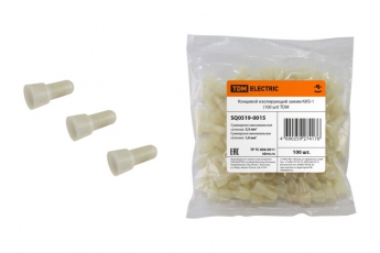 Концевой изолирующий зажим КИЗ-1 (100 шт) | SQ0519-0015 | TDM