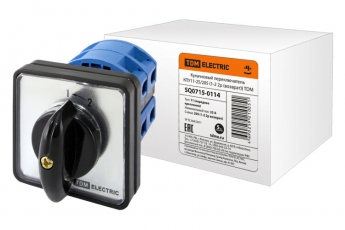 Кулачковый переключатель КПУ11-25/205 (1-2 2р (возврат)) | SQ0715-0114 | TDM