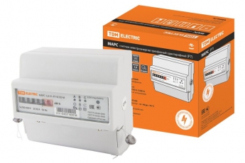 Счетчик МАРС-1,0-31-Р7-5(10)-М (3ф, 1тар, DIN-рейка, трансф.подкл, мех.ОУ) | SQ1105-0015 | TDM