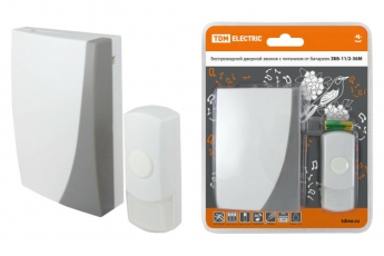 Звонок ЗББ-11/2-36М (беспр., бат.) | SQ1901-0002 | TDM