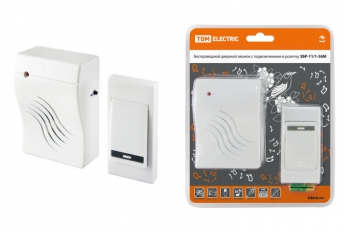 Звонок ЗБР-11/1-36М (беспр., роз.) | SQ1901-0008 | TDM