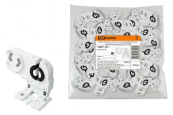 Патрон втычной стоечный G13 со стартеродержателем (крепление на защелки) | SQ0351-0013 | TDM