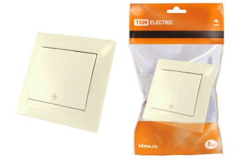 Выключатель на 2 направления 1 кл. 10А сл. кость 