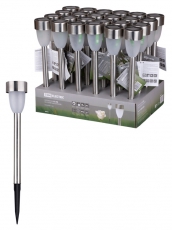 Светильник светодиодный садово-парковый СС-298 5,5х37cм, солнечная батарея, сталь, ДБ | SQ0330-0103 | TDM