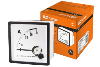 Амперметр А72П 30А-1.5 | SQ1102-0079 | TDM