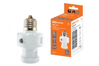 Фотореле ФРЛ-Т-Е27 15лк 100Вт c тайм. | SQ0324-0025 | TDM