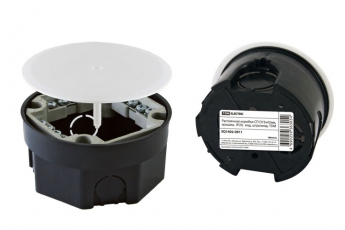 Коробка распределительная с/у 73х42 с крышкой, инд. штрихкод | SQ1402-0911 | TDM