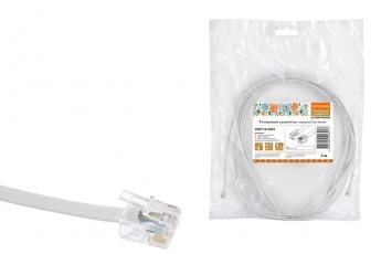 Телефонный удлинитель народный 3м, белый | SQ0116-0002 | TDM