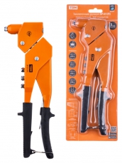 Заклепочник ручной ЗР-01(П), поворотный, 360 градусов, 2.4, 3.2, 4.0, 4.8 мм, 