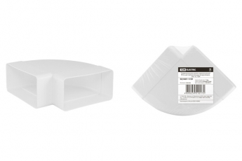 Соединительное колено горизонтальное 90 гр. для прямоугольных воздуховодов, 55х110 | SQ1807-1729 | TDM