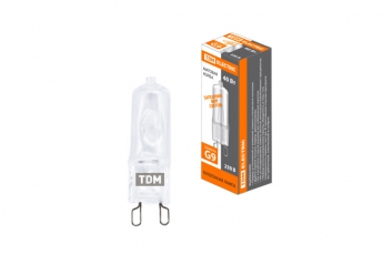 Лампа капсульная галогенная JCD - 40 Вт - 230 В - G9 матовая | SQ0341-0057 | TDM