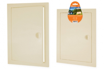 Люк ревизионный с ручкой 300х400, слоновая кость | SQ1807-0435 | TDM