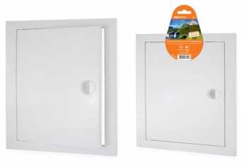 Люк ревизионный с ручкой 300х300, белый | SQ1807-0426 | TDM