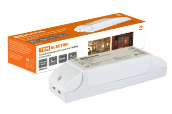 Трансформатор электронный ТЭ-150 220В/12В 50-150Вт | SQ0360-0012 | TDM