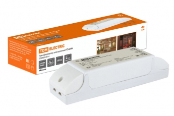 Трансформатор электронный ТЭ-250 220В/12В 80-250Вт | SQ0360-0014 | TDM