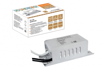 Трансформатор электронный ТЭ-150 220В/12В 50-150Вт нар. | SQ0360-0003 | TDM