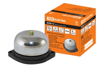 Звонок громкого боя МЗМ-1С-055мм 65дБ 220В | SQ1903-0005 | TDM