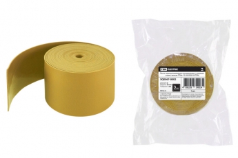 Лента термоусаживаемая, желтая ЛТИк-10-50х5000-Ж | SQ0567-0002 | TDM