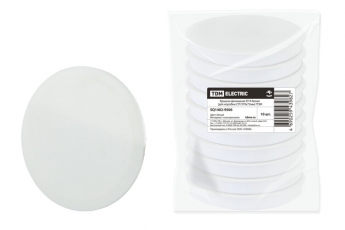 Крышка финишная D74 белая (для коробки с/п D70х72мм) | SQ1402-9506 | TDM