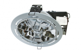 Светильник встраиваемый под лампу ЛВО 02 Downlight 2х20Вт КЛЛ Е27 IP20 | SQ0342-0023 | TDM