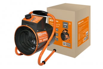 Тепловая пушка ТПК в круглом корпусе 2 кВт | SQ2520-0001 | TDM