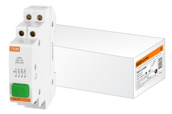 Выключатель кнопочный зеленый ВК-47 2НО;2НЗ | SQ0214-0006 | TDM