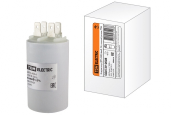 Конденсатор ДПС 450В, 6мкФ, 5%, плоский разъем | SQ0739-0008 | TDM