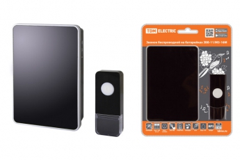 Звонок ЗББ-11/М5-16М (беспр., бат., мн.код., 200м) | SQ1901-0033 | TDM