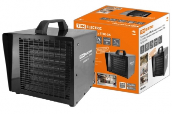 Тепловая пушка ТПК-3К, квадрат. корпус, 3 кВт (1/2/3 кВт), терморег, керам. нагр. элемент, | SQ2520-0104 | TDM