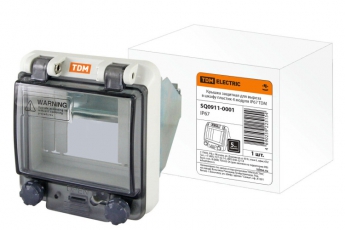 Крышка защитная для выреза в шкафу пластик 4 модуля IP67 | SQ0911-0001 | TDM